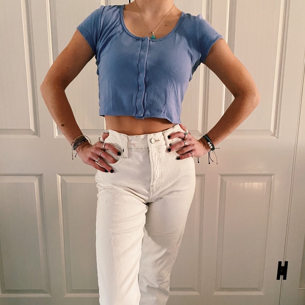 urban outfitters button up tee